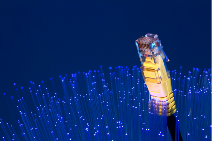 Ethernet cables with fibres