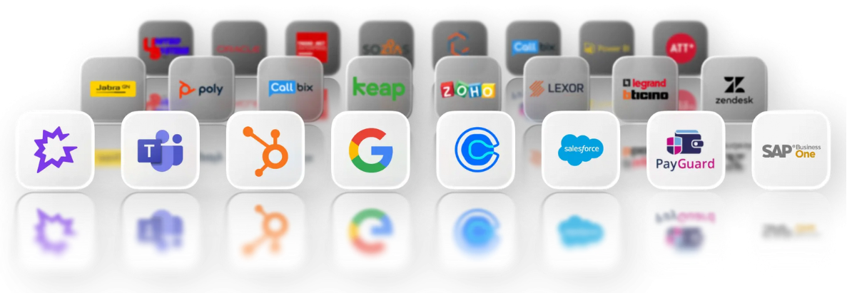 Wildix Integration Logos