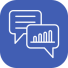 Speech analytics icon