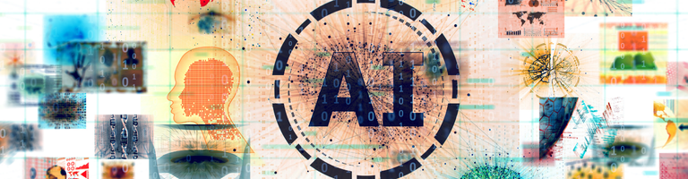 Artificial Intelligence graphic for a telecommunications article Artificial Intelligence graphic for a telecommunications article Artificial Intelligence graphic for a telecommunications article