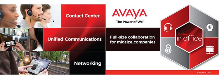Avaya IP Office banner for Unified Communications, Networking, Contact Center Avaya IP Office banner for Unified Communications, Networking, Contact Center