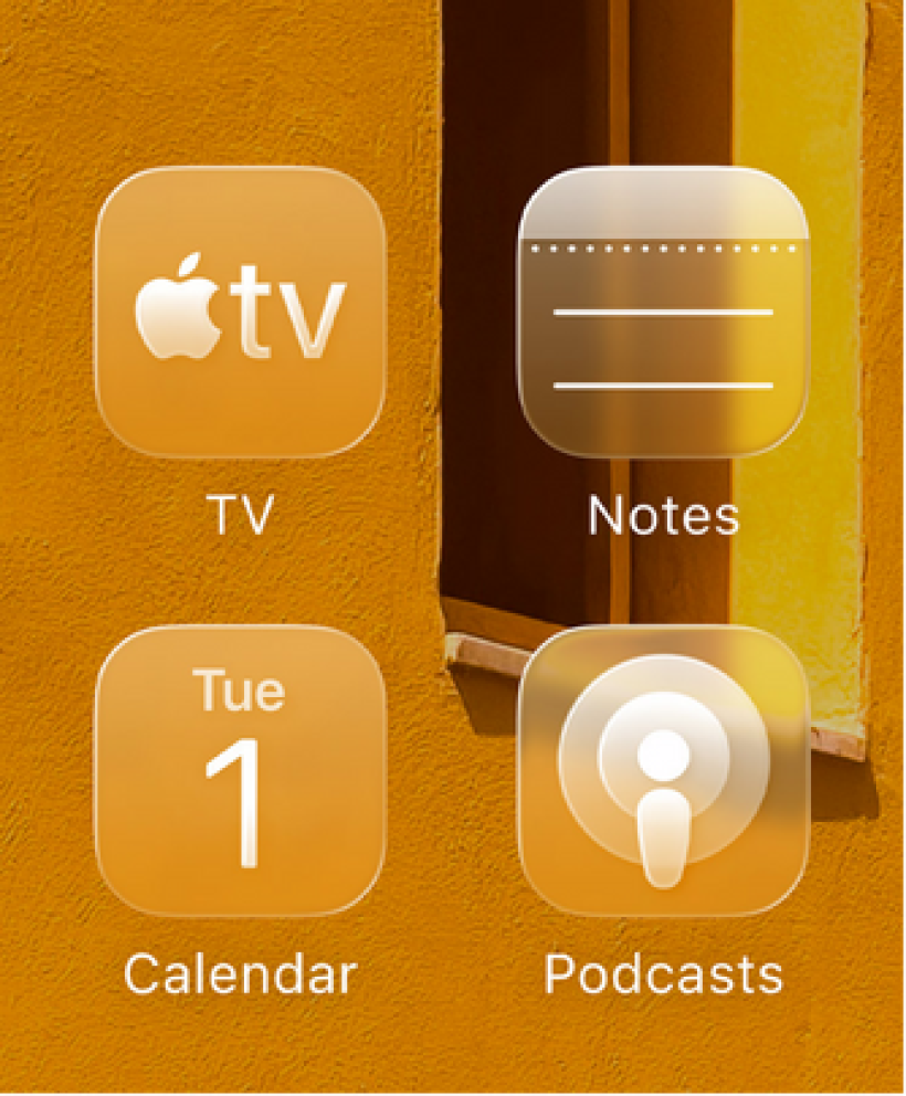 iOS 26 iphone update screen on a iphone