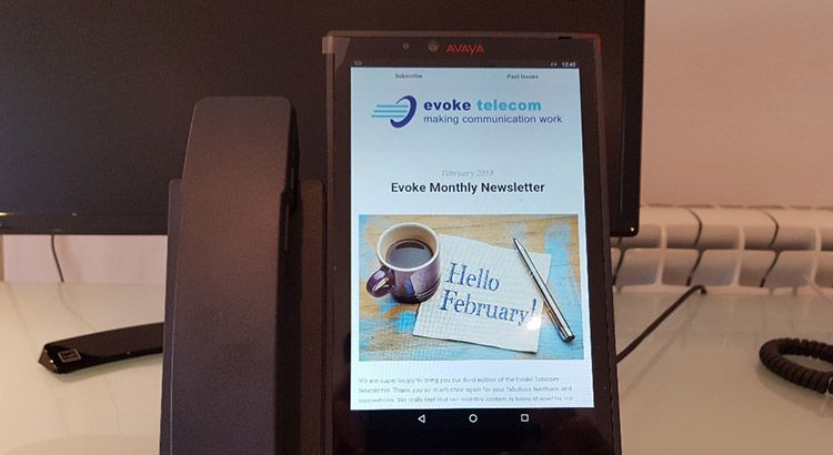 New Avaya Vantage Handset New Avaya Vantage Handset