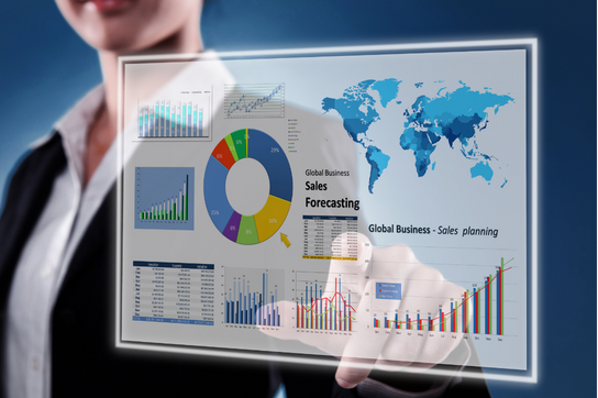 Example wallboard of office call centre analytics