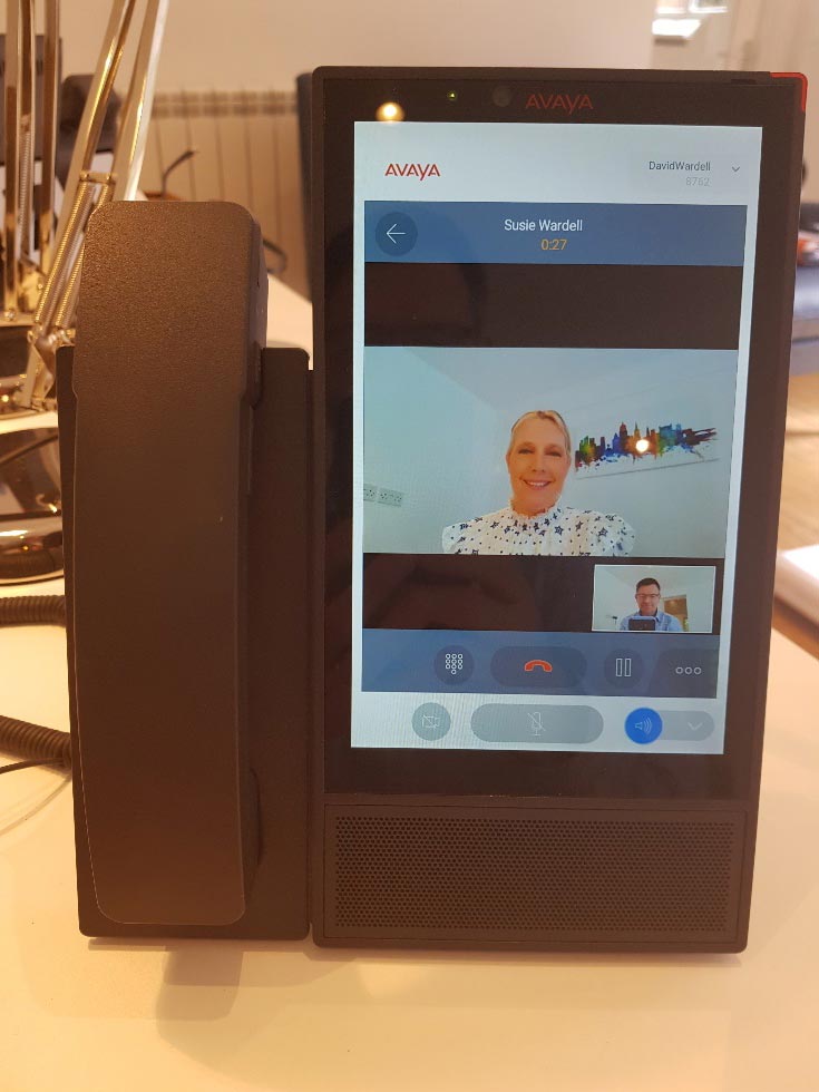 Avaya Vantage Handset demo