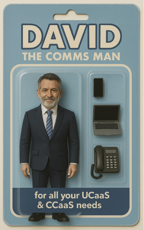 David Wardell as an AI generated action figure